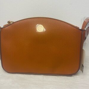 Anne Klein Womens Triple Crossbody, Saddle -New crossbag